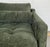 Modern Revelation Modern Tufted Antique Green Loden Velvet Strie Slope Sofa For Sale - Image 3 of 7