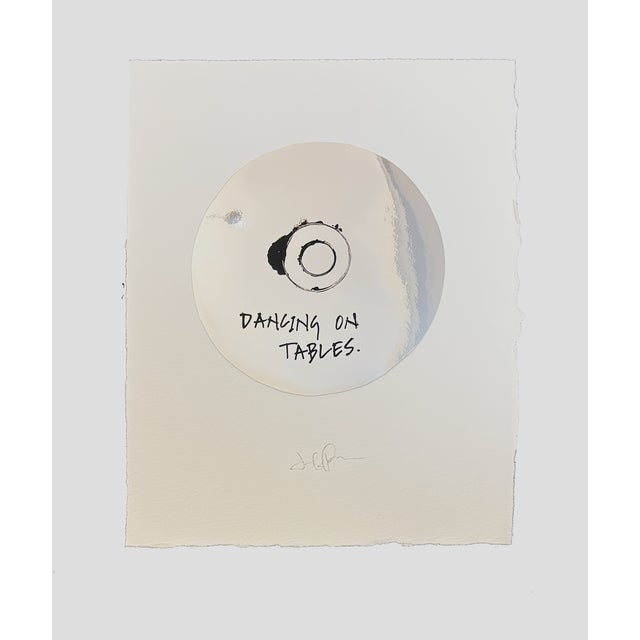 Jake's inspiration for this series comes from Jean-Michel Basquiat's "Now's the Time" 1985. Metallic paper and ink on paper.