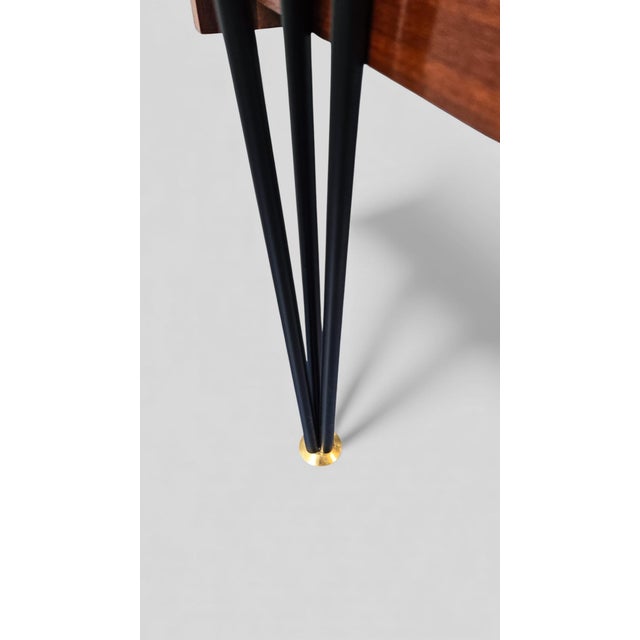 Mid-Century Italian Wall Unit Bookcase with Cabinet Bar, 1960s, in Good conditions. Designed 1960 to 1969