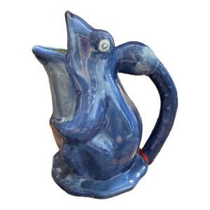 Blue Frog Pitcher