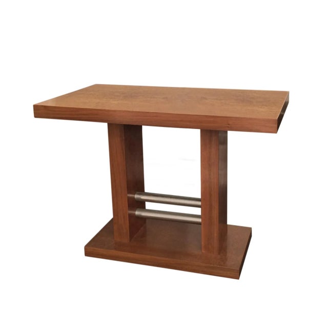 French Antique Art Deco Side Tables, 1930s, Set of 2 For Sale - Image 10 of 11