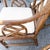 Boho Chic Chippendale Style Rattan Dining Chairs - Set of 4 For Sale - Image 4 of 12