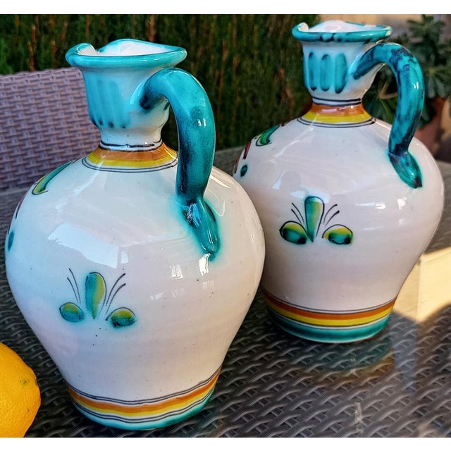 Ceramic Jugs from Puente del Arzobispo, 1970s, Set of 2 For Sale - Image 13 of 18