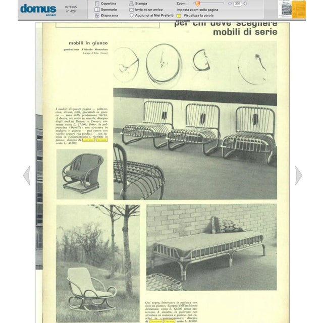 Brown Lounge Chairs by Raffaella Crespi and Raboni for Vittorio Bonacina, 1960s, Set of 2 For Sale - Image 8 of 9