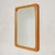 Handcrafted in France in the 1960s, this wall mirror is defined by gentle curvature and thoughtful detail. Its rounded...
