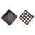 Mid-Century Modern Danish Geometric Op-Art Metal Ashtray For Sale In Palm Springs - Image 6 of 10