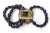 Metal Vintage Hand Wrought Cuff Bracelet With Lapis Lazuli, Coral, Citrine, Turquoise & Copper For Sale - Image 7 of 8