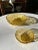 Vintage Amber Glass Bowls- Set of 2 For Sale - Image 4 of 9