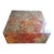 1970s Mid Century Post Modern Square Italian Marble Coffee/Cocktail Table For Sale