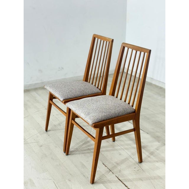 Vintage Dining Chairs from Hellerau, 1960s, Set of 2 For Sale - Image 3 of 12
