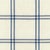 Sample - Schumacher Luberon Plaid Fabric in Indigo For Sale