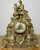 Vintage French Brass Ornate Romantic Couple Mantel Clock For Sale - Image 16 of 16