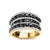 Indulge in the exquisite luxury of our Multirow Band Ring, a masterpiece of fine jewelry that exudes opulence and...