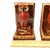 Vintage Ceramic Great Horned Owl Bookends – Red Glaze Sculptural Pair For Sale - Image 14 of 15