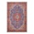 Art Nouveau Vintage 1990's Blue/Red Wool Rug - 9'5'' X 12'8'' For Sale