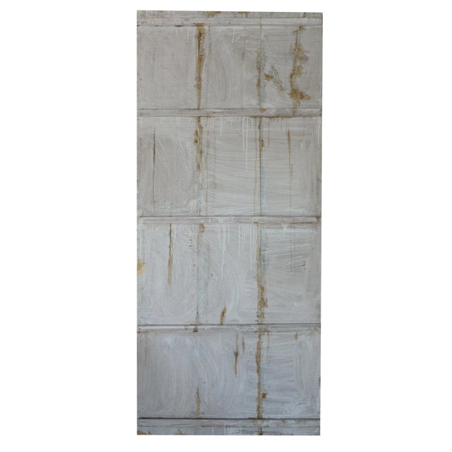 Vintage Radha Krishna Carved Wall Panel – Colorful Indian Art Barn Door Décor 96x40 For Sale - Image 10 of 10