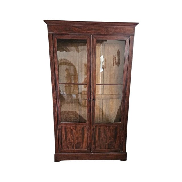 Small Mahogany Showcase, 19th Century For Sale - Image 5 of 5