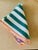 Brand New La DoubleJ Riviera Green Italian Linen Napkins, Set of 2, Made in Italy For Sale - Image 4 of 5