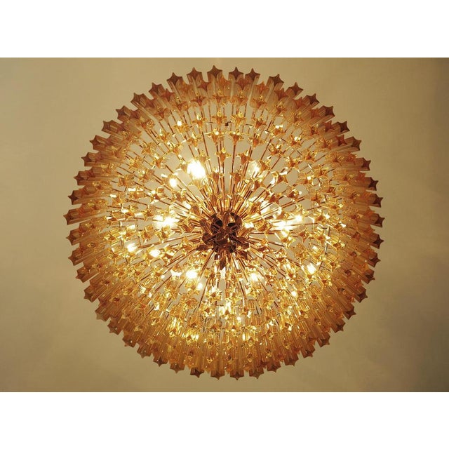 Quadriedri Murano Glass Chandeliers, Set of 2 For Sale - Image 11 of 18