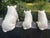 Adorable Trio of Vintage Belleek Porcelain Pigs Made in Ireland For Sale In Providence - Image 6 of 8