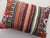 1980s Kilim Rug Pillow Cover For Sale - Image 5 of 10