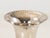 Silver Plate Footed Vase With Scalloped Lip, 2010s India For Sale - Image 4 of 7