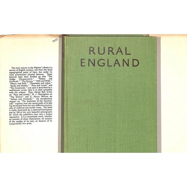 Traditional "Rural England: A Survey of Its Chief Features" 1939 Massingham, h.j. For Sale - Image 3 of 10