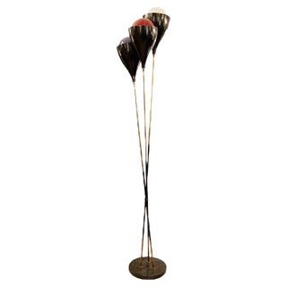 Tripod Floor Lamp, 1950s For Sale