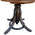 Wood Late 19th Century Victorian Vienna Bent Oak & Cane Low Piano Stool Attributed to Thonet No. 01 For Sale - Image 7 of 9