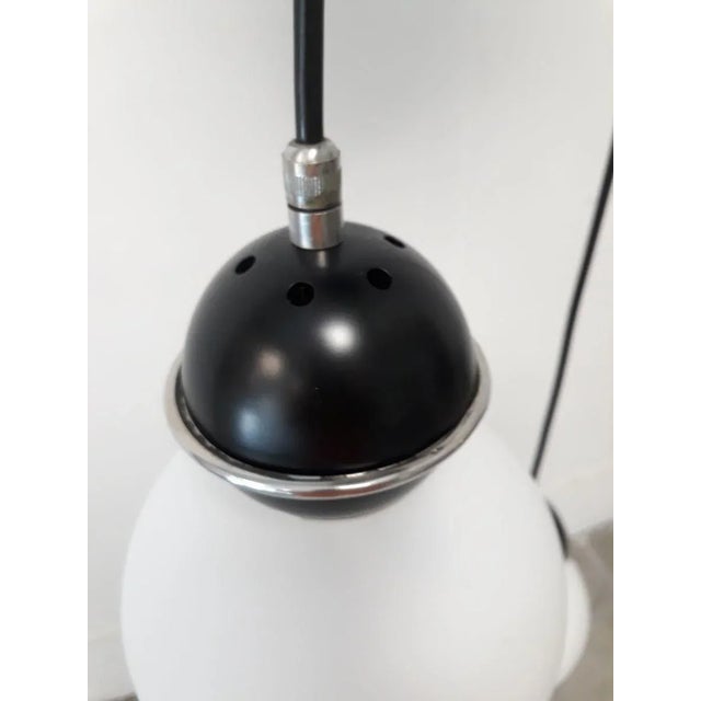 Vintage 3-Light Suspension For Sale - Image 4 of 10