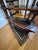 Wood Antique English Mahogany and Leather Library Step / Staircase For Sale - Image 7 of 9