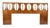 Mid-Century Modern Kent Coffey Perspecta Walnut & Rosewood King Headboard For Sale