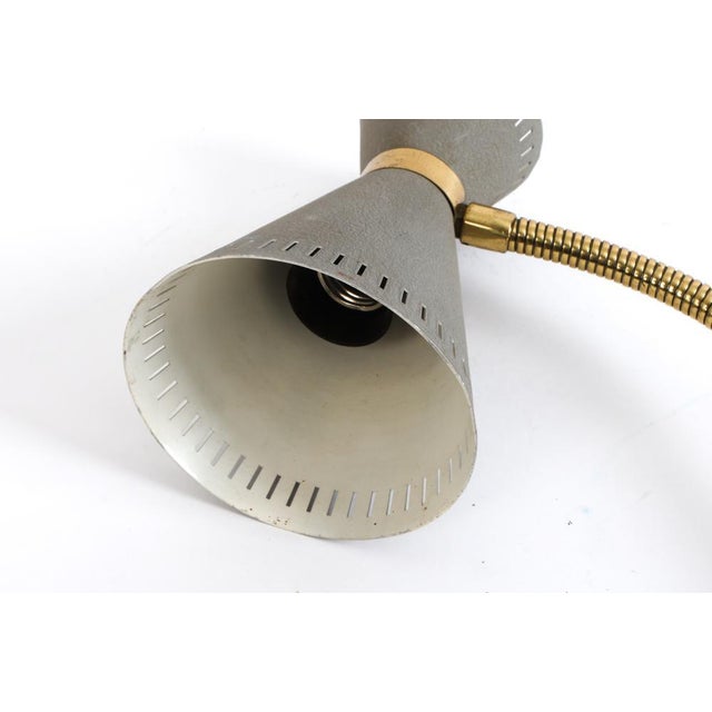 Mid-Century Modern 1950's Swedish Wall or Desk Lamp by Falkenberg Belysning For Sale - Image 3 of 12