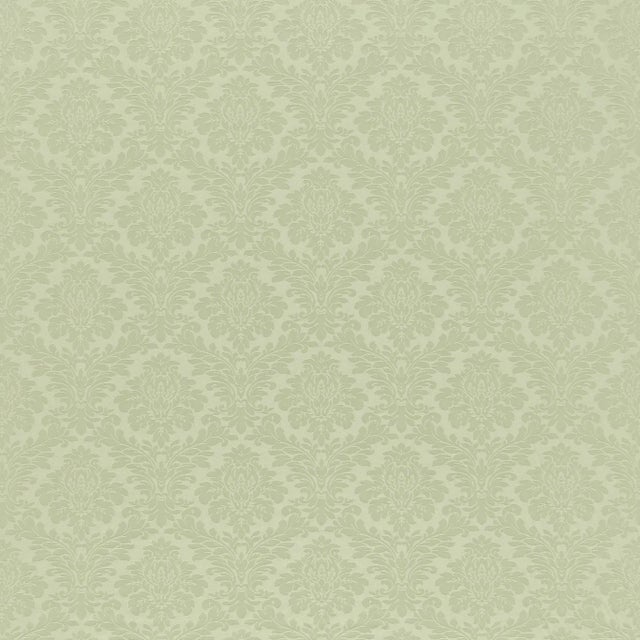 Sanderson Lymington Damask Fabric in Egg Shell For Sale