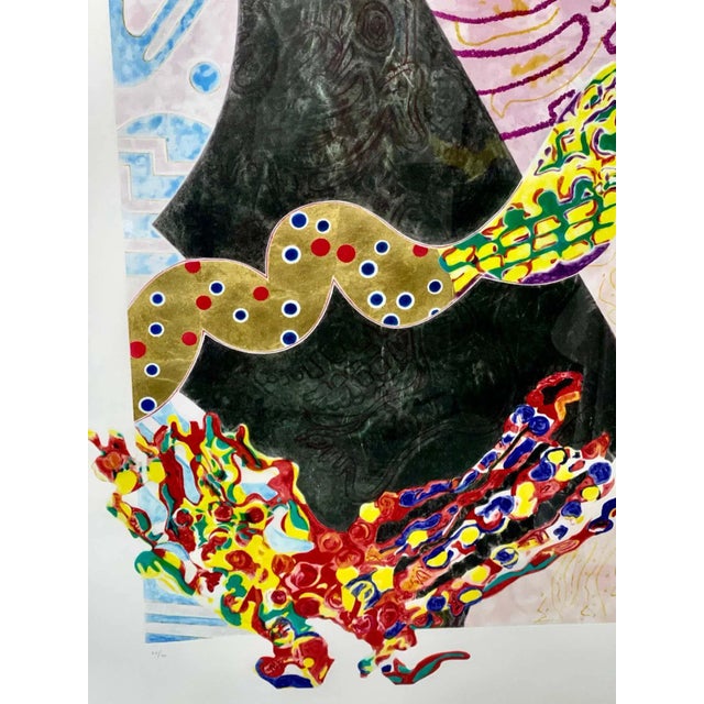 Nancy Graves 1988 “Borborygmi” Painting For Sale In Palm Springs - Image 6 of 13