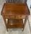 Brown Vintage Side Table in Cherry Wood, 1950s For Sale - Image 8 of 18