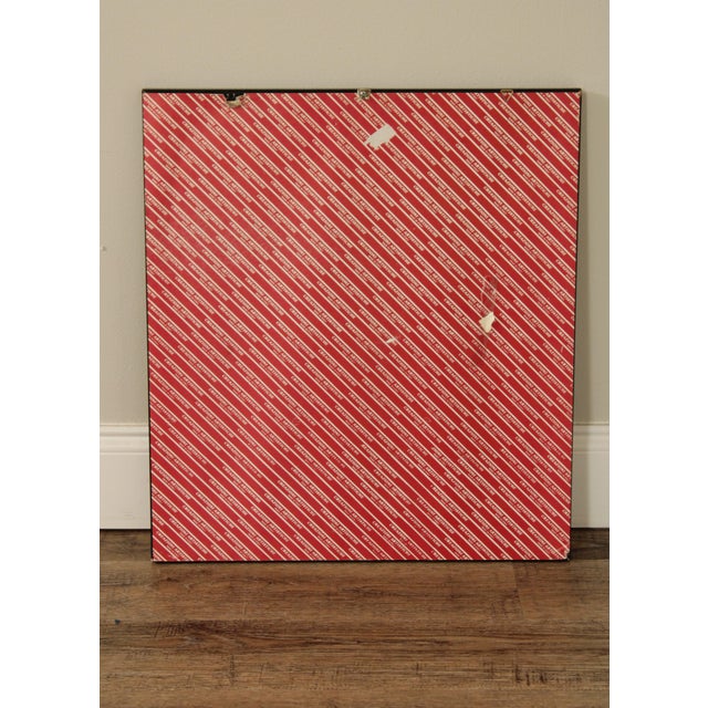 Vintage Italian Madonna and Child Sterling Silver Art, Framed For Sale - Image 12 of 12