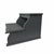 Vintage mahogany bed steps hand painted in dark gray. Nice heavy weight and very sturdy. Measures 17.5” w x 18.5” d x...