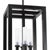 Coastal Living Montecito Iron Outdoor Lantern, Black, Large For Sale - Image 4 of 8