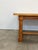 Brown Vintage Farmhouse Style Dining Table For Sale - Image 8 of 8