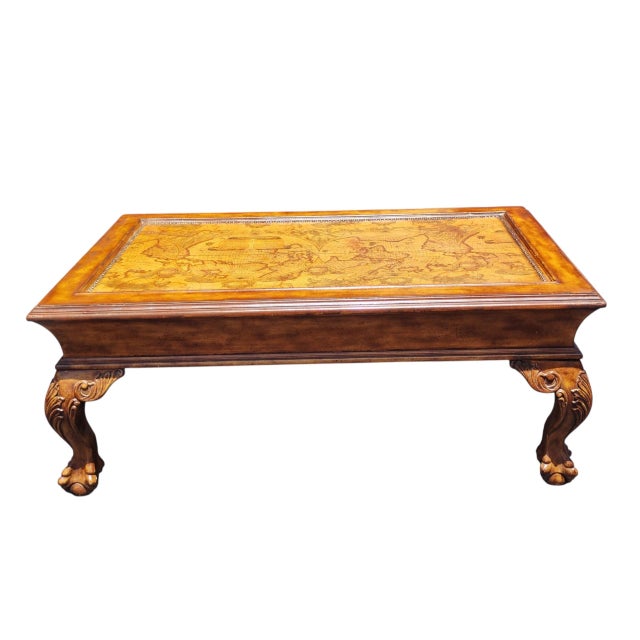 1970s Stunning Classic World Map Coffee Table That Blends Timeless Elegance With Global Adventure. For Sale - Image 11 of 11