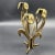Brutalist Brass Candlestick by Antonella Saviato, 1960s For Sale - Image 4 of 4