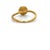Blue Marco Bicego, 18k Yellow Gold and Blue Topaz Jaipur Ring For Sale - Image 8 of 8