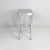 American postmodern stool in aluminum by Philippe Starck for Emeco, 2000s Stool made entirely of hand-brushed aluminum. It...