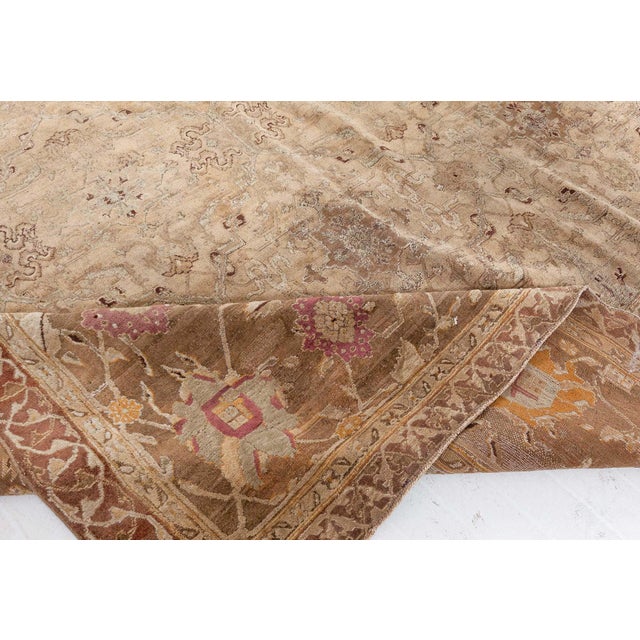 Indian Agra Rug For Sale - Image 4 of 9
