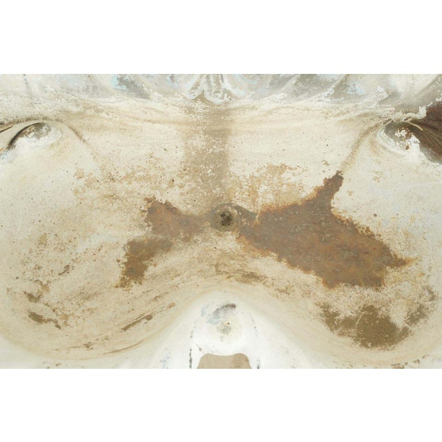 Early 20th Century French Enameled Cast Iron Lavabo Water Fountain For Sale - Image 6 of 9