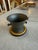 Metal Vintage Gucci Pewter Desk Pen Holder With Leather Base For Sale - Image 7 of 7