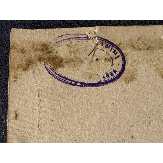 Filippo De Pisis, Composition, Mixed Media on Paper, 1945 For Sale - Image 10 of 12