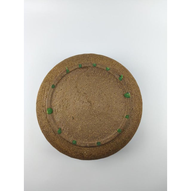 Ceramic Large Mid-Century Pottery Bowl by Aksel Larsen for Axella, 1960s For Sale - Image 7 of 8