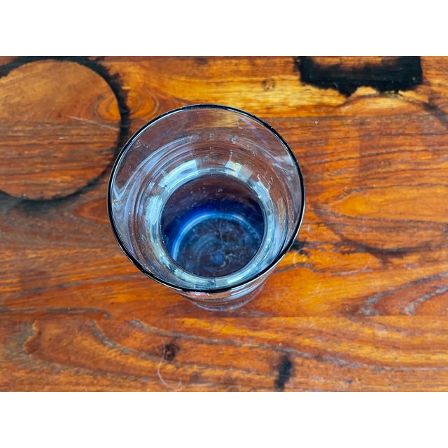 Iittala Mid Century Harri Koskinen Lantern Iitala Blueberry Art Glass Vase For Sale - Image 4 of 5